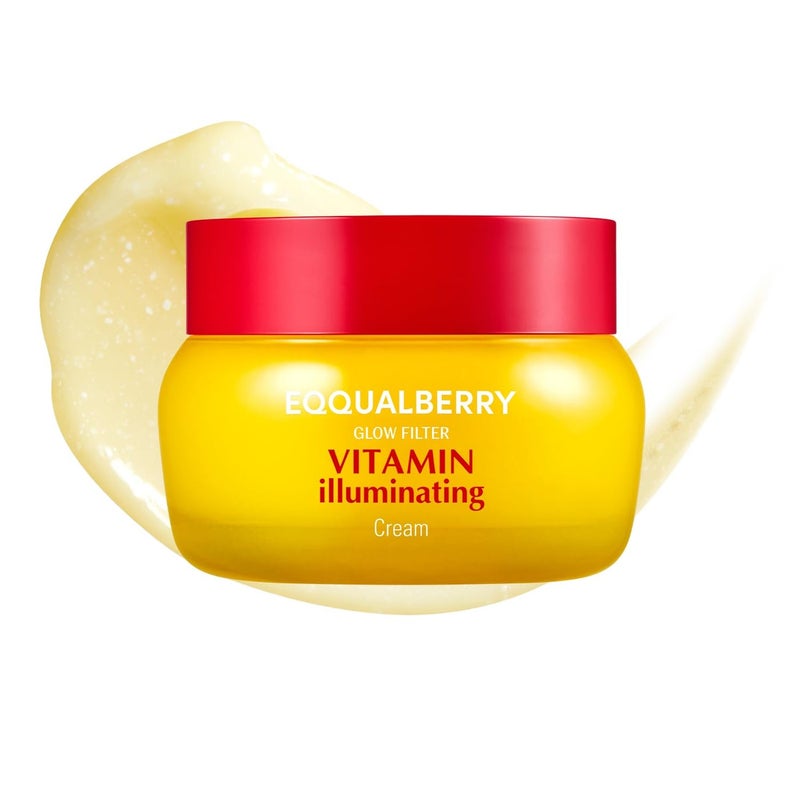 eqqualberry Vitamin Illuminating Serum 30ml | Brightening Face Serum for Dull & Uneven Skin | Enhances Glow, Evens Tone & Hydrates & Vitamin Illuminating Cream 50ml – Brightening & Hydrating Face Cream for Even Skin Tone, Anti-Dark Spots, Glowing and Nourished Skin Bundle - Image 3