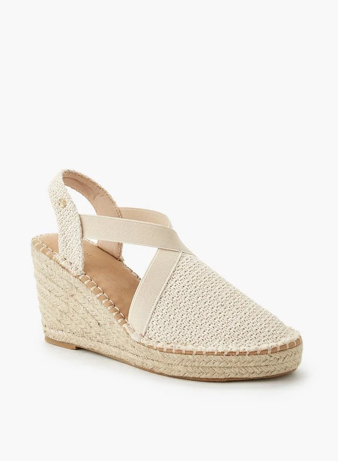 Peppermint Beige Women Wedge Heel Espadrilles for Women | Best Price UAE
