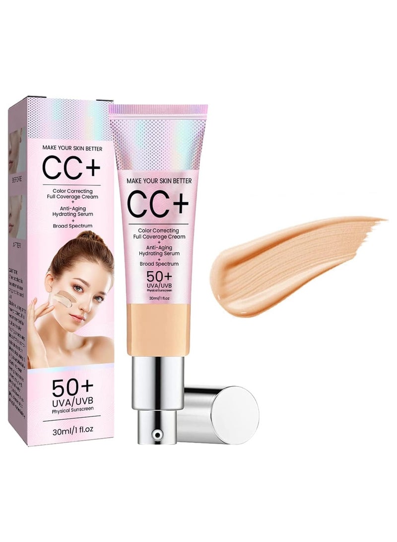 EELHOE SPF 50+ Facial CC Sunscreen Cream: Ultimate Protection & Skin Care - Image 2