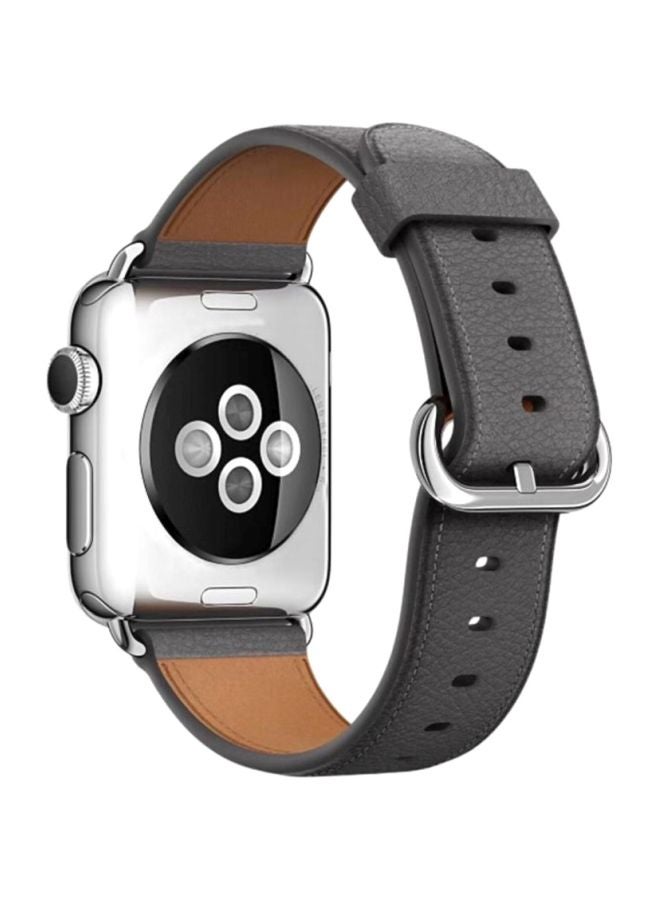 Ozone Replacement Watch Strap For Apple Series 3/2/1 42mm/44mm Grey - Image 1