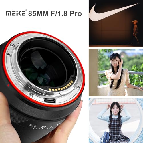 Meike 85mm f1.8 Pro II Full Frame STM Medium Telephoto Lens 8K High Resolution AF Fixed Lens for Panasonic Lumix Sigma Leica L-Mount Mirrorless Camera S1 S1R S1H S5 FP FPL SL SL2 (with Aperture Ring) - Image 4