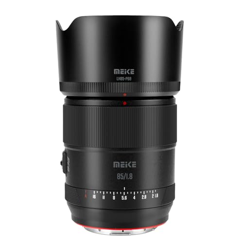 Meike 85mm f1.8 Pro II Full Frame STM Medium Telephoto Lens 8K High Resolution AF Fixed Lens for Panasonic Lumix Sigma Leica L-Mount Mirrorless Camera S1 S1R S1H S5 FP FPL SL SL2 (with Aperture Ring) - Image 1