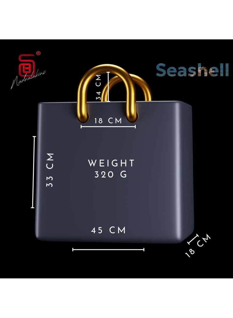 B.S COLLECTION - BLACK Women's Fashion Multipurpose Business Bag - High Quality Soft Burlap Canvas Fashion Bag… - Image 5