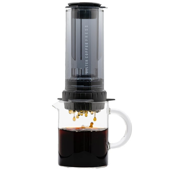 COFFEE PRESS SMOKED GREY EDITION WITH METAL FILTER INCLUDED