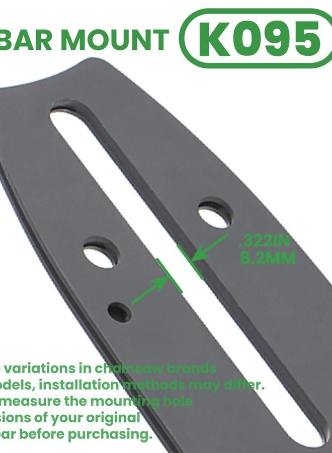 BYANE 20 Inch Chainsaw Bar and Chain Combo for Husqvarna, 3/8" Pitch, 050" Gauge, 72 Drive Links, Fits Husqvarna 455, 455 Rancher 460 Rancher, Poulan PP5020AV PR5020 and More(3 chains + 1 bar) - Image 3