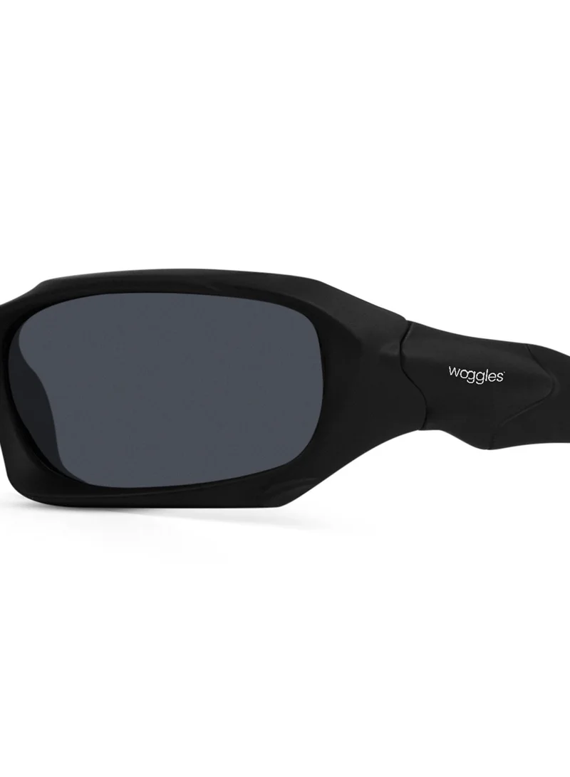 Woggles  Black Polarized Sports Sunglasses  | Best Price UAE