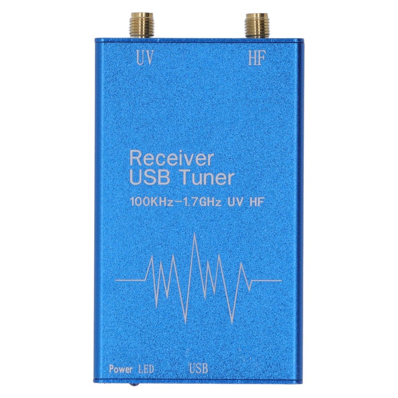 جهاز استقبال RTL SDR USB لاسلكي 100KHz‑1.7GHz UHF UV HF كامل النطاق مكون إلكتروني - Image 2