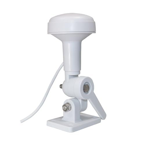 Tram 1657-HC Marine Satellite Radio Ratchet-Mount Antenna with RG58 Cable, White - Image 4