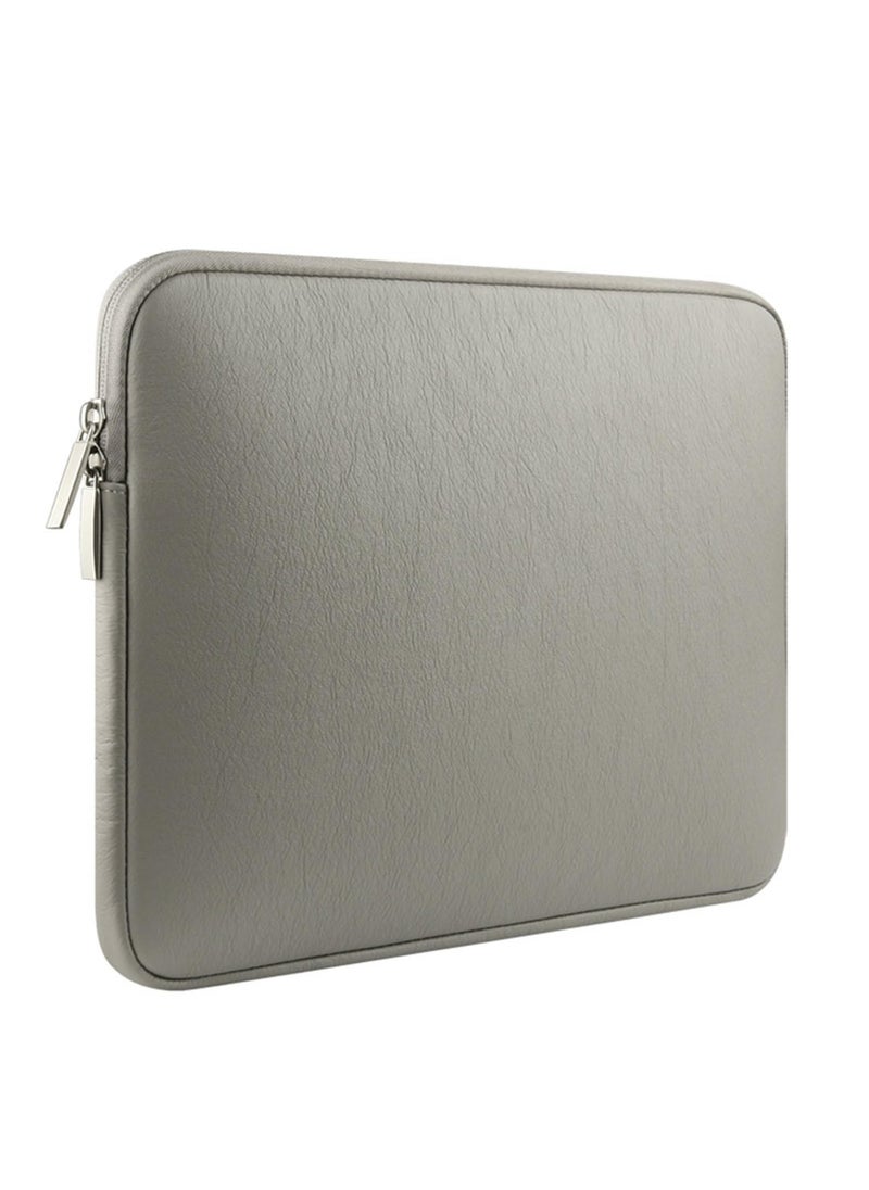 Generic - 13.3 Inch Protective Soft Neoprene Laptop Sleeve Case Slim Fit Padded Bag For 13-13.3 Inch Notebook/Macbook/Tablet/Ultrabook Of Apple/Acer/Asus/Dell/Lenovo/HP/Samsung/Sony/Toshiba (Grey) - Image 1