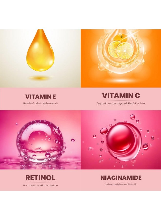 Brown Sugar Brownsugar 50x Vitamin C Face Serum l Brightening and Anti Aging Properties l Reduces dark spots and Even Tones Skin l Retinol, Vitamin E, Niacinamide l For all skin types l 30 ml - Image 5