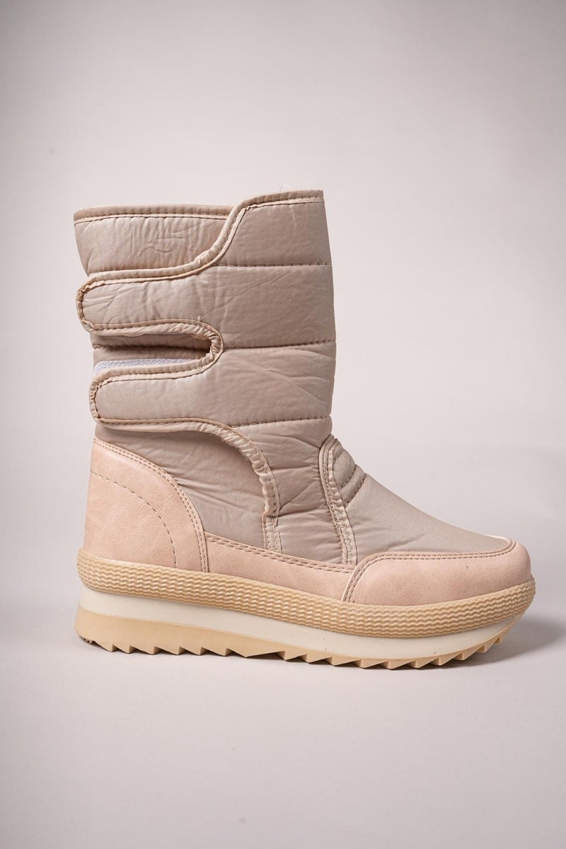 Riccon Unisex Snow Boots 0012802BEIGE - Image 1