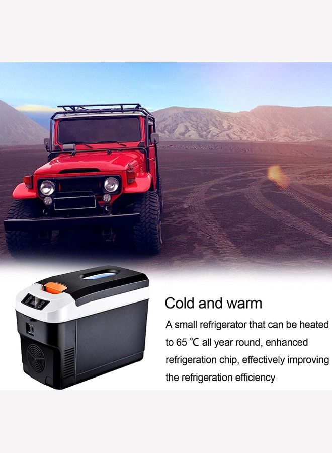 Portable Fridge 10 Litre Mini Car Refrigerator,Camping Refrigerator,Portable Fridge,12V Mini Personal Fridge for Camping, Outdoor Travel