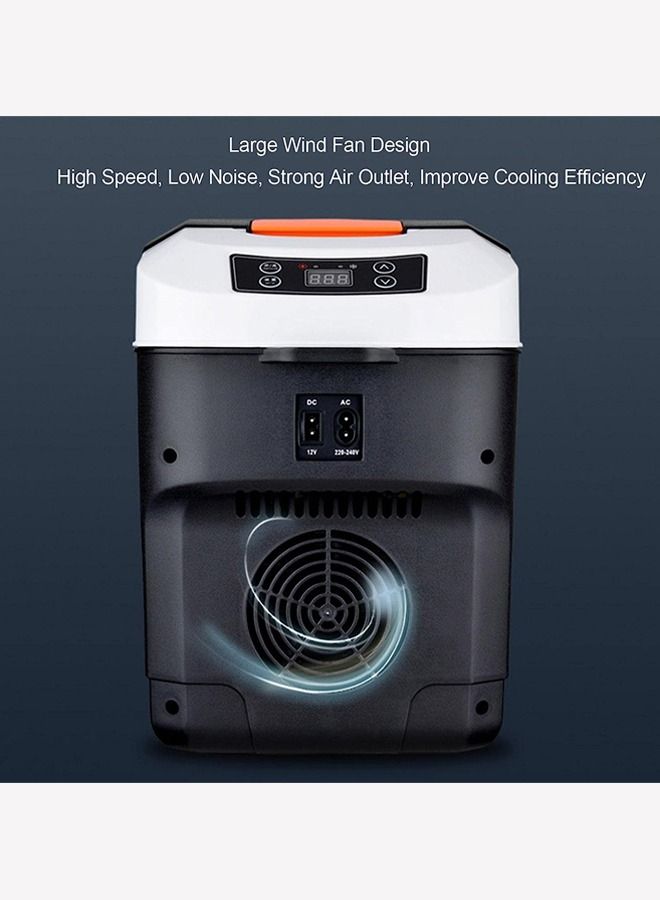 Portable Fridge 10 Litre Mini Car Refrigerator,Camping Refrigerator,Portable Fridge,12V Mini Personal Fridge for Camping, Outdoor Travel