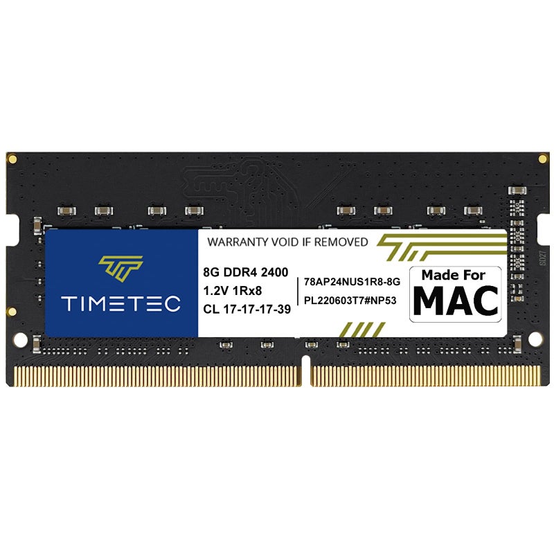 Timetec 8GB RAM Compatible with Apple 2017 iMac 27inch 5K Retina 215inch 4K or NonRetina DDR4 2400MHz PC419200 CL17 SODIMM Mac Memory Upgrade for 181182183 - Image 2