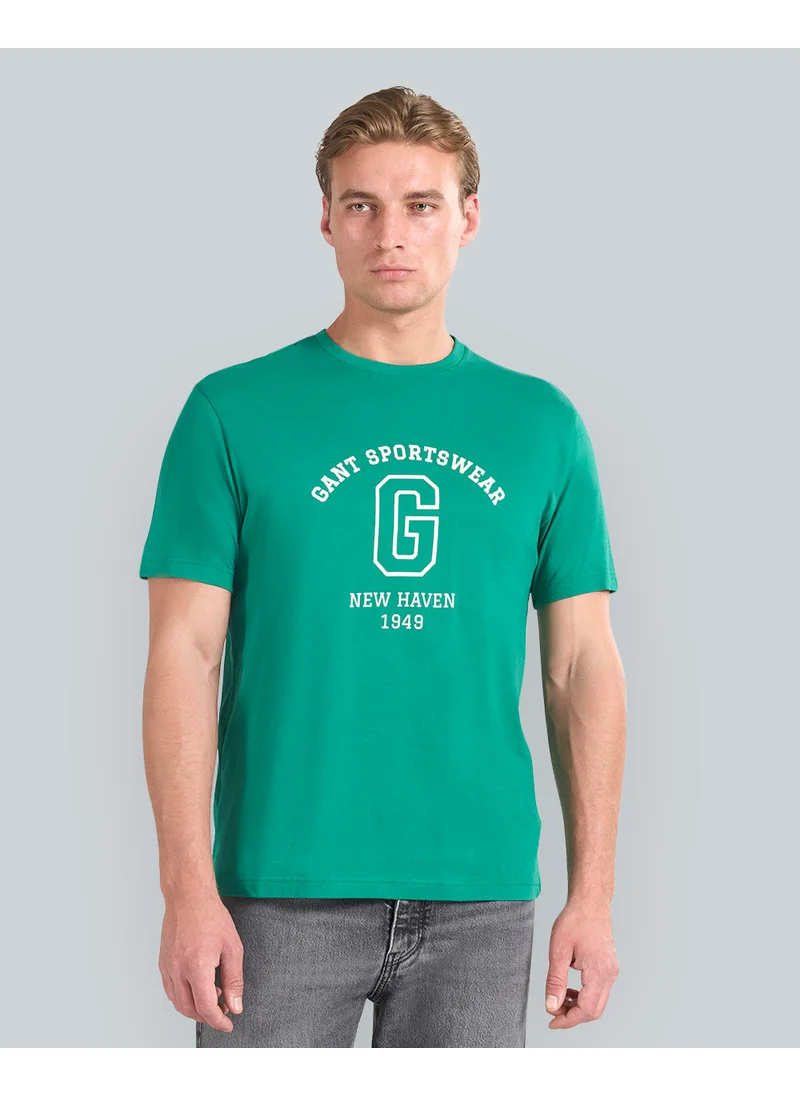 GANT Gant Graphic Short Sleeve T-Shirt For Men (Black)