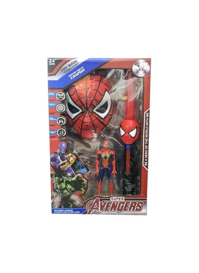 SpiderMan Toy Mask Cosplay Set