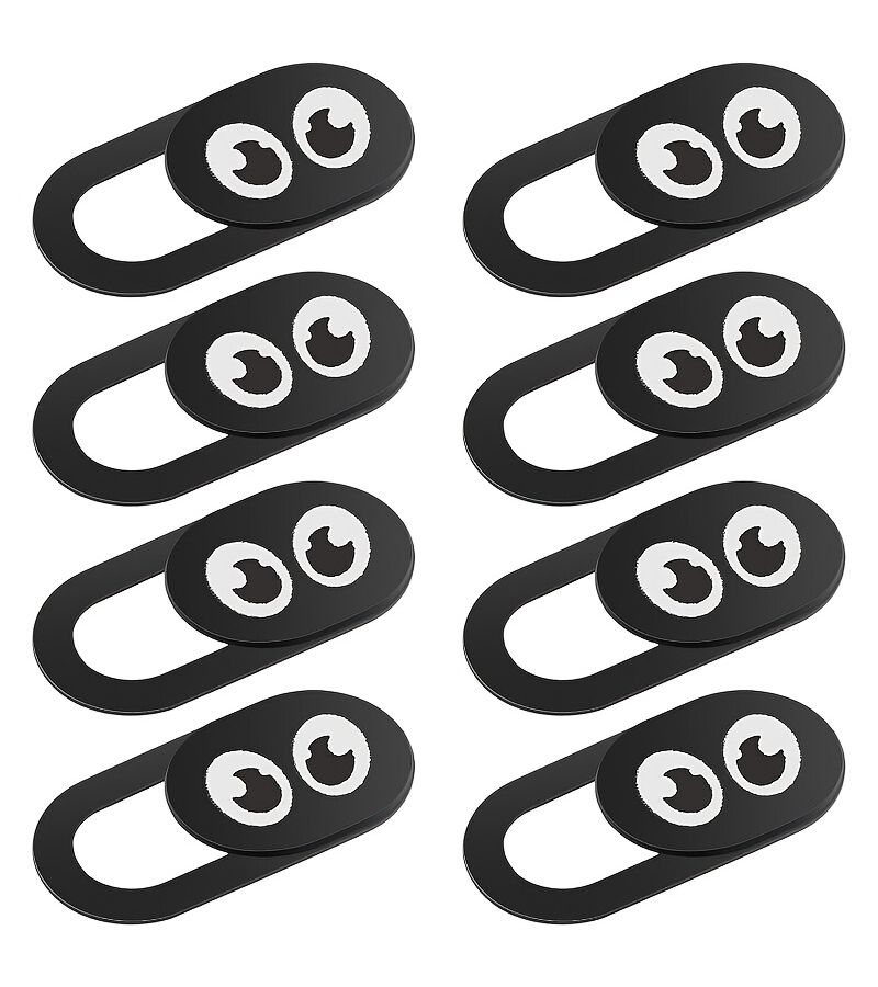 8 Pcs Ultra Thin Webcam Cover Sliders For Privacy Protection Strong Adhesive - Image 1