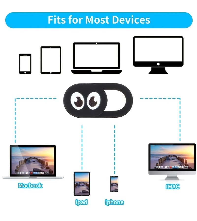 8 Pcs Ultra Thin Webcam Cover Sliders For Privacy Protection Strong Adhesive - Image 4