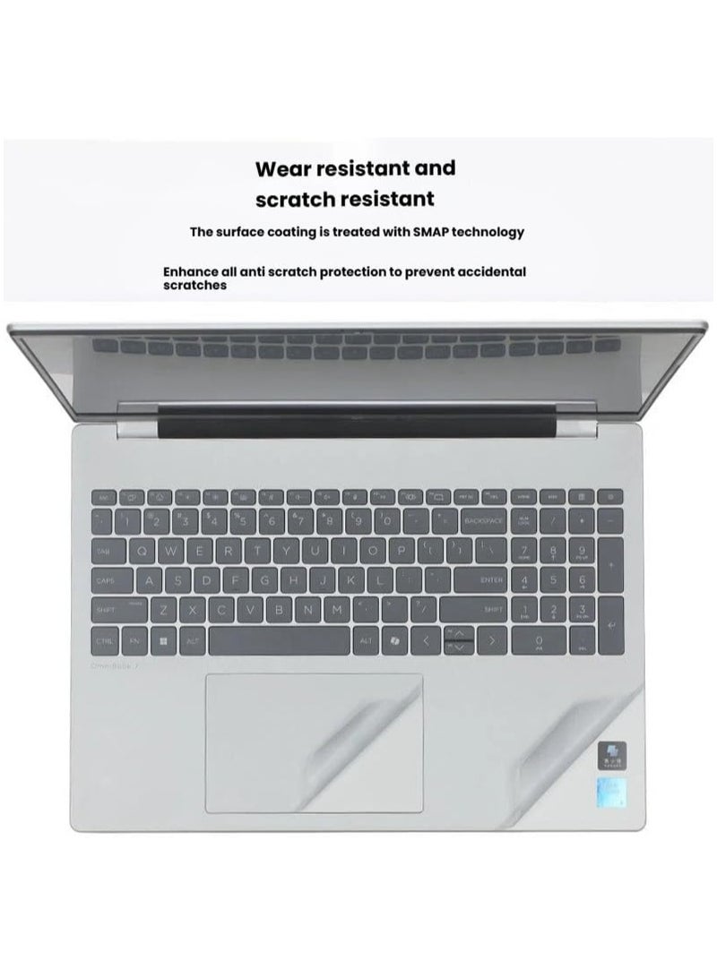 عام **ملصق واقي للابتوب HP OmniBook 7 16-az 2025 16 بوصة - طبقة ثلاثية الجوانب مقاومة للخدوش ولا تترك آثار لاصقة** - Image 3