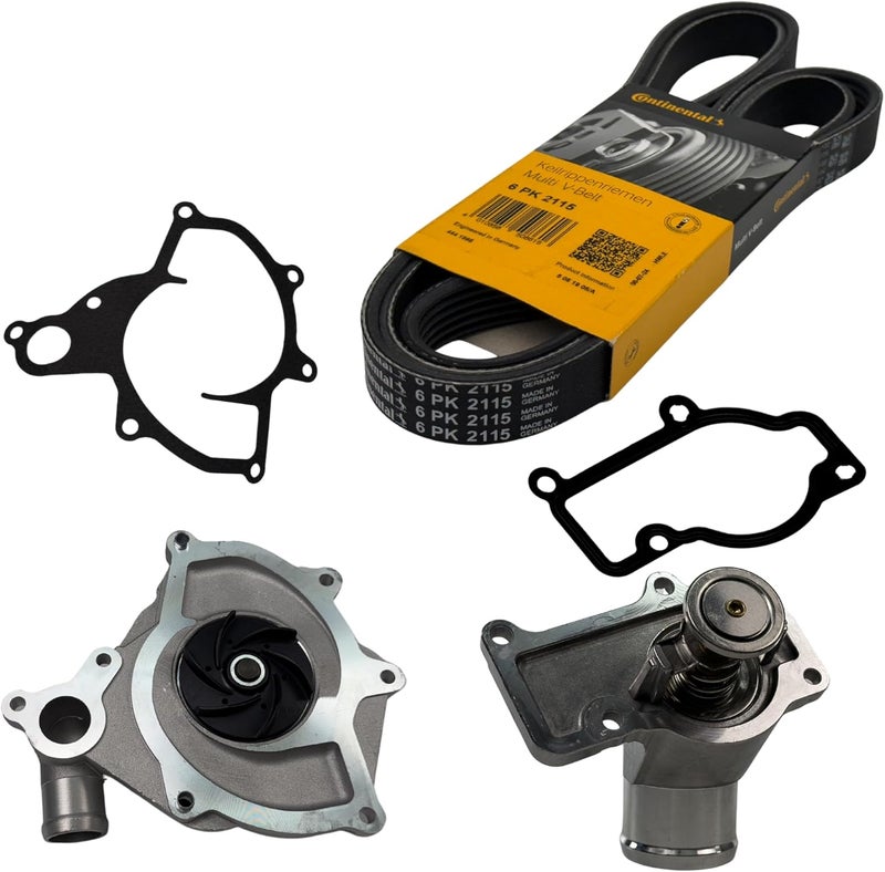 LAIPZ Coolant Thermostat and Water Pump Kit for Porsche 996 911 - Image 1