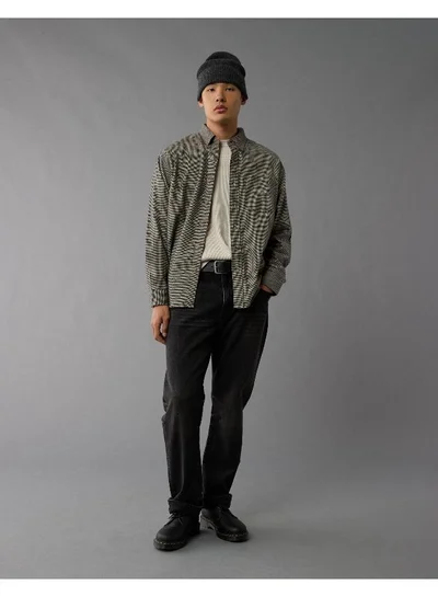 امريكان ايجل قميص كاروهات بأزرار AE Everyday Flannel