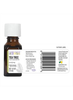 100% Pure Tea Tree Essential Oil | GC/MS Tested for Purity | 15 ml (0.5 fl. oz.) | Melaleuca alternifolia - pzsku/Z014FB7F76FD5C7686508Z/45/_/1738859990/97caed70-26ec-4b90-8b40-c0794d2ec2d0