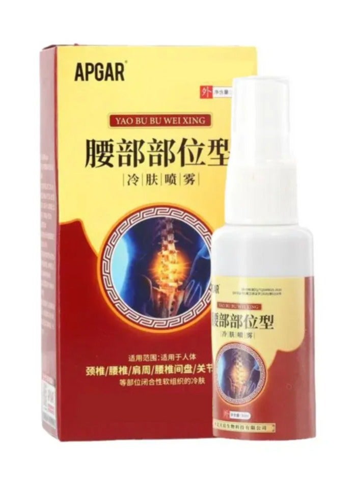 Cold Gel Spray for Muscle Pain and Arthritis Relief with Fast Acting Herbal Formula, Suitable for Relieving Lower Back and Lumbar Pain, Joint Pain, Muscle Spasms and Back Swelling  - Image 1