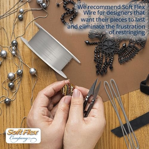 Soft Flex 49 Strand Beading Wire - Heavy 0.24 Diameter - 30 Feet Nylon Design Wire - Image 4