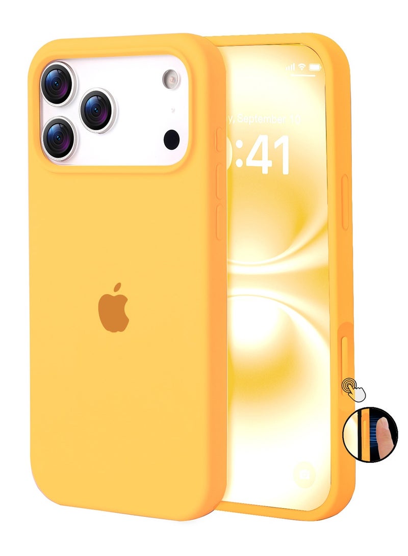 أوللاي آيفون 17 برو ماكس كيس واقي، مادة السيليكون، مقاومة للصدمات مع حماية عدسة الكاميرا وتغطية زر التحكم، غطاء واقي مضاد للصدمة الهاتف المحمول، متوافق مع إكسسوارات MagSafe - Image 1