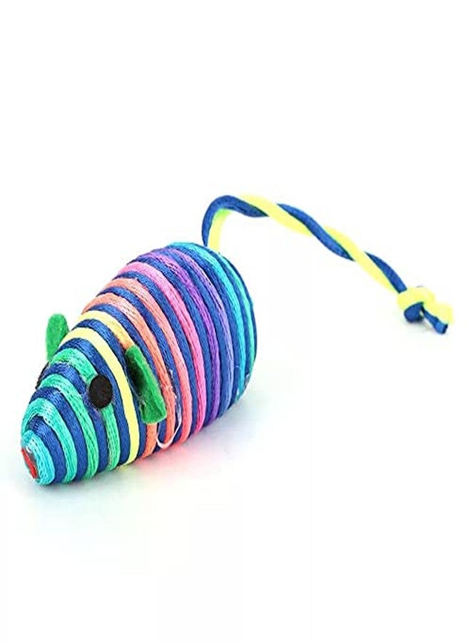 BUSHIKO Mouse Shaped Cat Toys | Kitten Pet Flush Teaser Toys Pet Cats| Interactive Exerciser Cat Toy | (Ordinary Tail) - Image 2