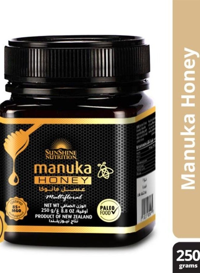 سنشاين نيوترشن Sunshine Nutrition Manuka Honey 85+ MGO 250g 
