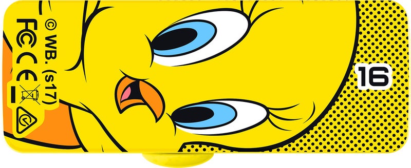 Emtec M700 Flash Drive, 16GB, Tweety Bird USB 2.0 Capless Slide-Open System - Image 4