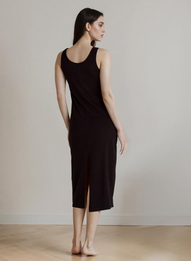 سبلاش فيڤ فستان سليب طويل بدون أكمام - Image 3