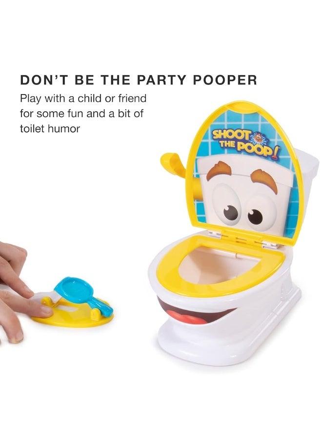 Brybelly - Brybelly The Original Shoot The Poop - Funny Family Game - Fast and Frenzied Flushing Poop Game with Fun Sounds for Kids - Image 1