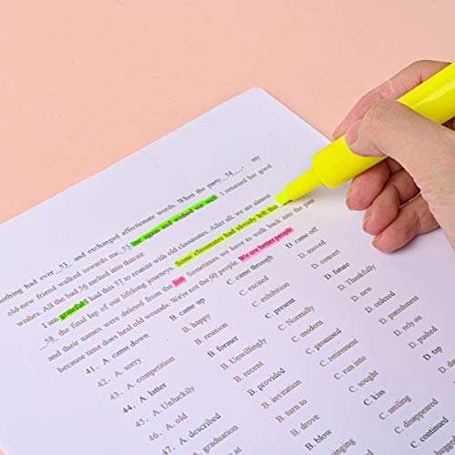 Dabo&Shobo Dabo & Shobo Highlighters Set of 48,Colored Markers And Beautiful Combination Set Liquid Ink Fast Drying And Not Easy To Fade Are Suitable For Classroom, Office And Shop Short Style - Image 5