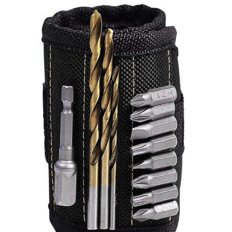 POXEFLIP Magnetic Wrist Band Wrist Strap for Holding Screws, Nails, Bolts,with Super Strong Magnate Wristband - Image 4