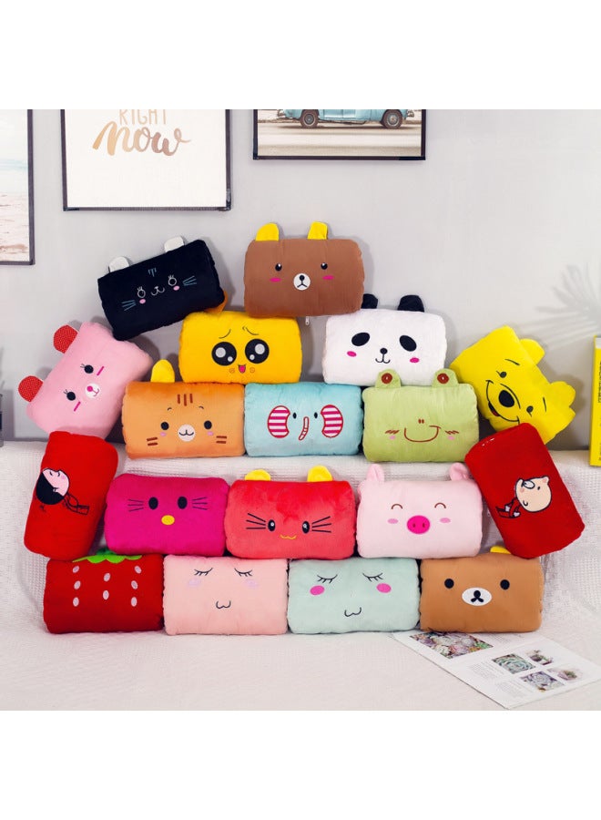 Long Hand Warm Plush Toy Warm Hand Pillow Company Activity Gift Printed Logo-Colour:Frog-High:30*20cm