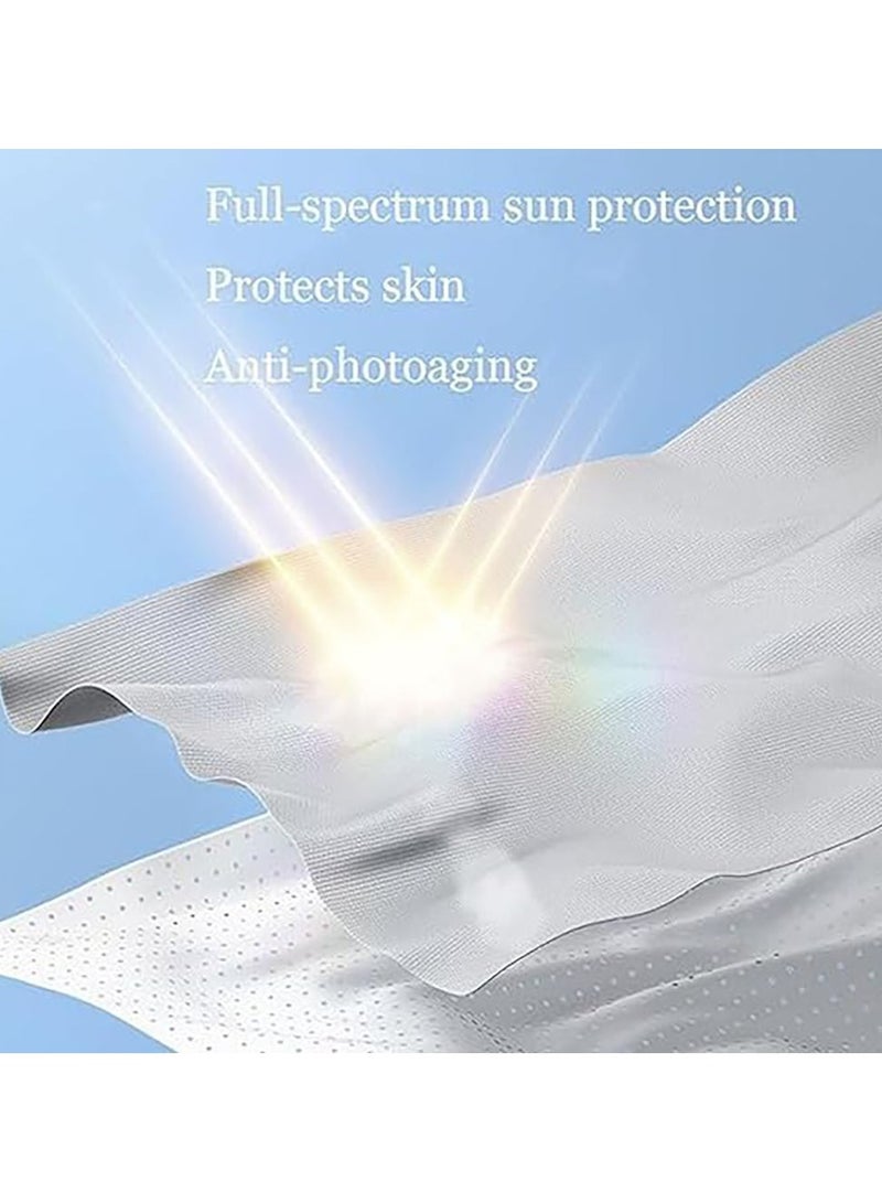 Bukela 5D Cartilage Neck Sun Protection Mask,Sunscreen Face Mask for Women,Summer Outdoor Sports,for Fishing Hiking Cycling - Image 2