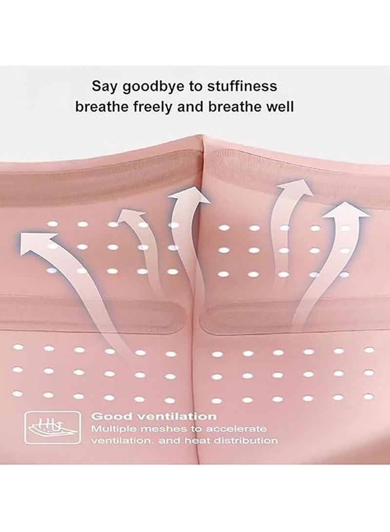 Bukela 5D Cartilage Neck Sun Protection Mask,Sunscreen Face Mask for Women,Summer Outdoor Sports,for Fishing Hiking Cycling - Image 4