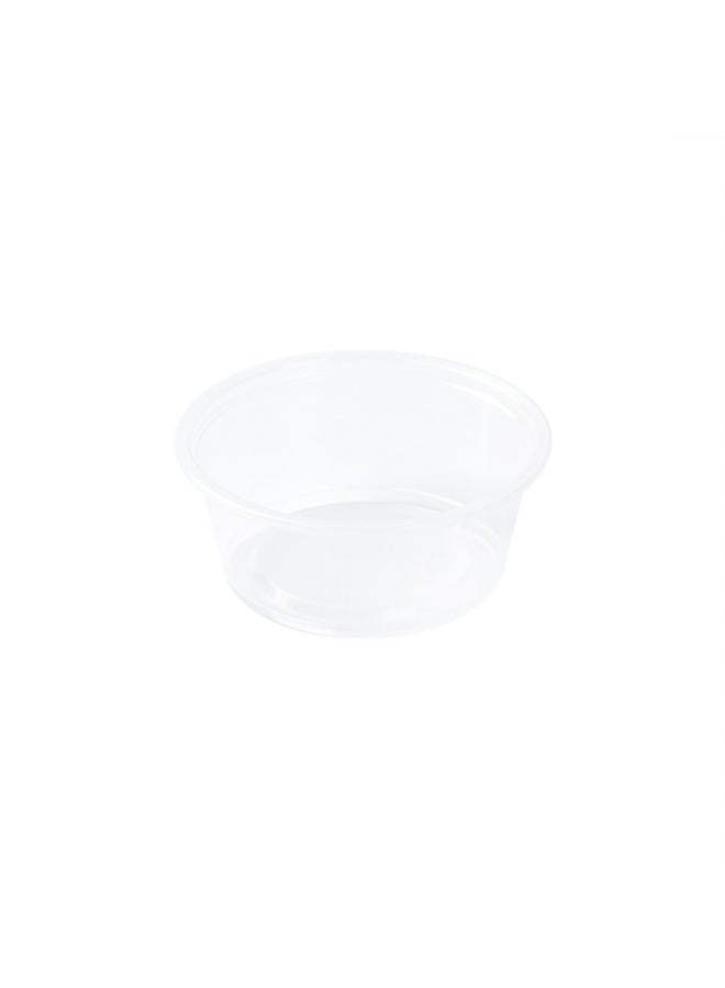 Restaurantware RW Base 2 Ounce Sauce Cups, 2000 Microwave-Safe Condiment Cups - Crack-Resistant, Disposable, Clear Plastic Portion Cups, For Samples, Sauces, Or Toppings, Lids Sold Separately - Image 1