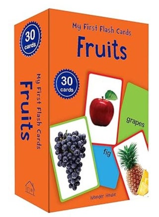 My First Flash Cards Fruits  30 Early Learning Flash Cards For Kids