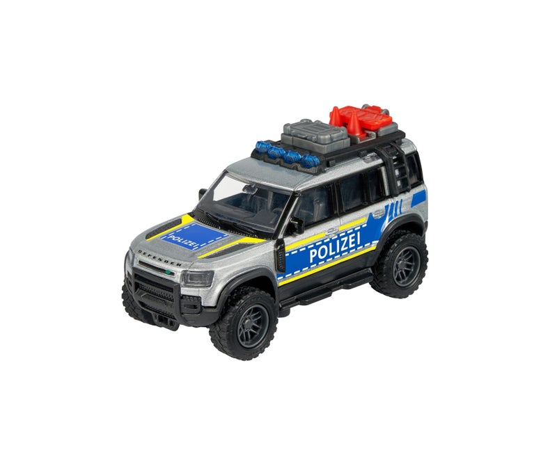 Majorette Grand Series Metal Land Rover Defender Police Die-Cast Vehicle (12.5 cm) - Image 2