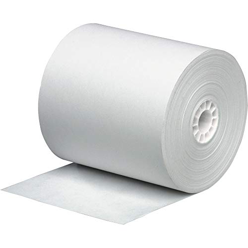 PM Company Cash Register Paper Rolls 3 Inch x 165 Feet 50 Rolls per Carton 07788