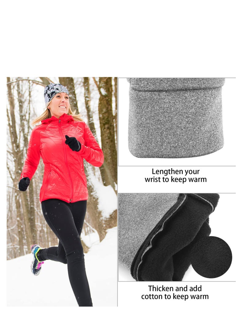SOLARAE Winter Cycling Gloves Men Women,  Anti Slip Touchscreen Padded, Bike Glove Water Resistant Windproof Warm Anti-Slip for Running,  Biking, Workout, Hiking Camping, Skiing Sports - Image 5