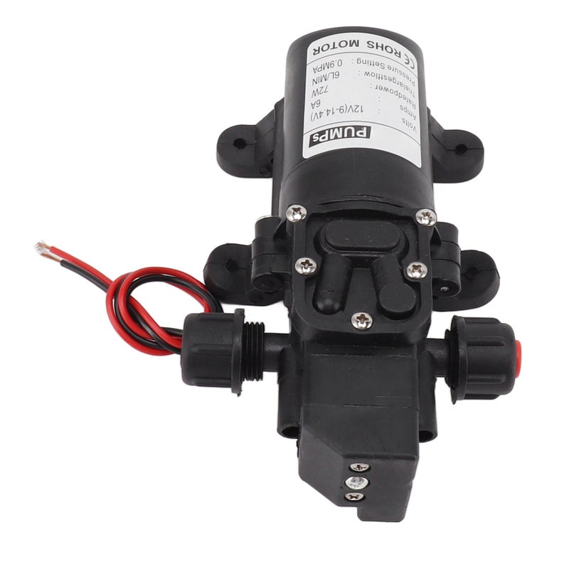 Water Pressure Pump: 5-6L Per Min 7.0kg Pressure - Anti-Corrosion ABS Material Self-Priming Water Booster Pump for Home Water System Improvement - Image 4
