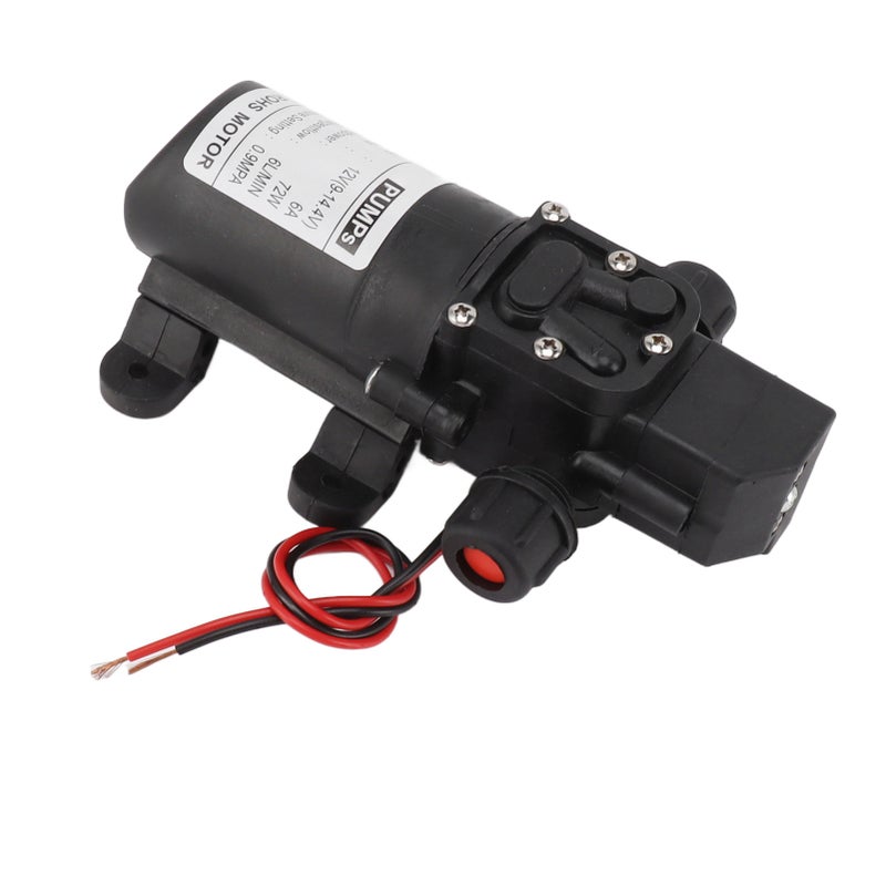 Water Pressure Pump: 5-6L Per Min 7.0kg Pressure - Anti-Corrosion ABS Material Self-Priming Water Booster Pump for Home Water System Improvement - Image 3