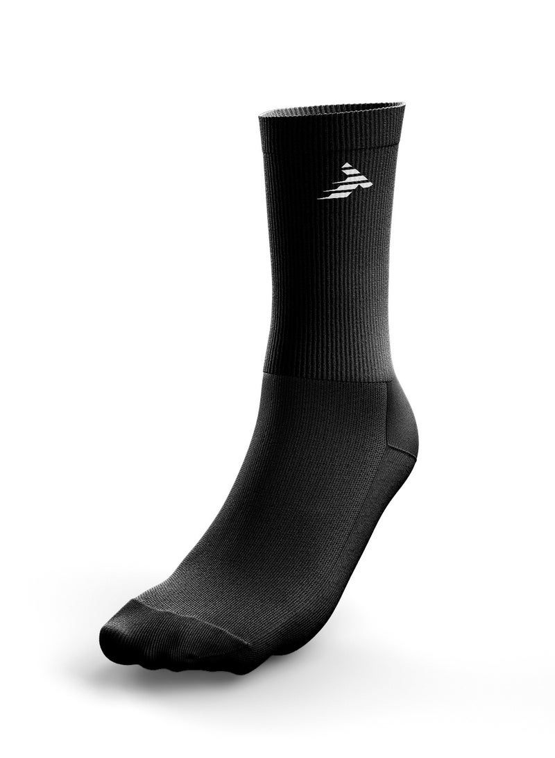 تمبو تيمبو جوارب متوسطة الطول - أسود