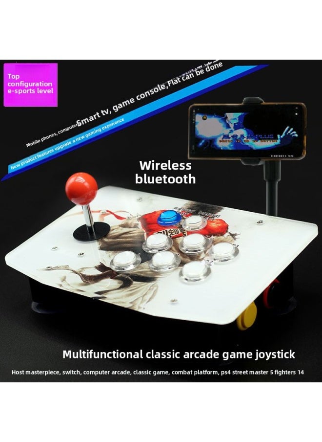 General PS4 Bluetooth Mobile Phone Android Wireless PS3 PC STEAM SWITCH Game Street Fighter 5 Fighting Arcade Rocker-Product Color:Wired PS3 PS4 SWITCH Street Fighter Dedicated  - Image 5