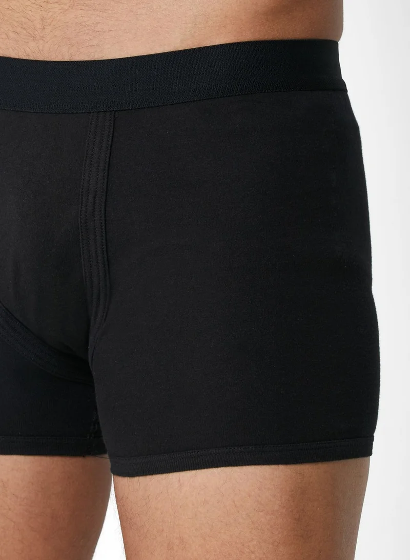 Seventy Five Basics 3 Pack Band Trunks With Antibacterial Finish