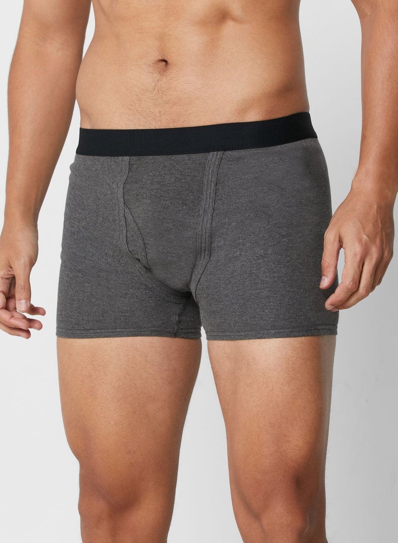 Seventy Five Basics 3 Pack Band Trunks With Antibacterial Finish  - Image 5